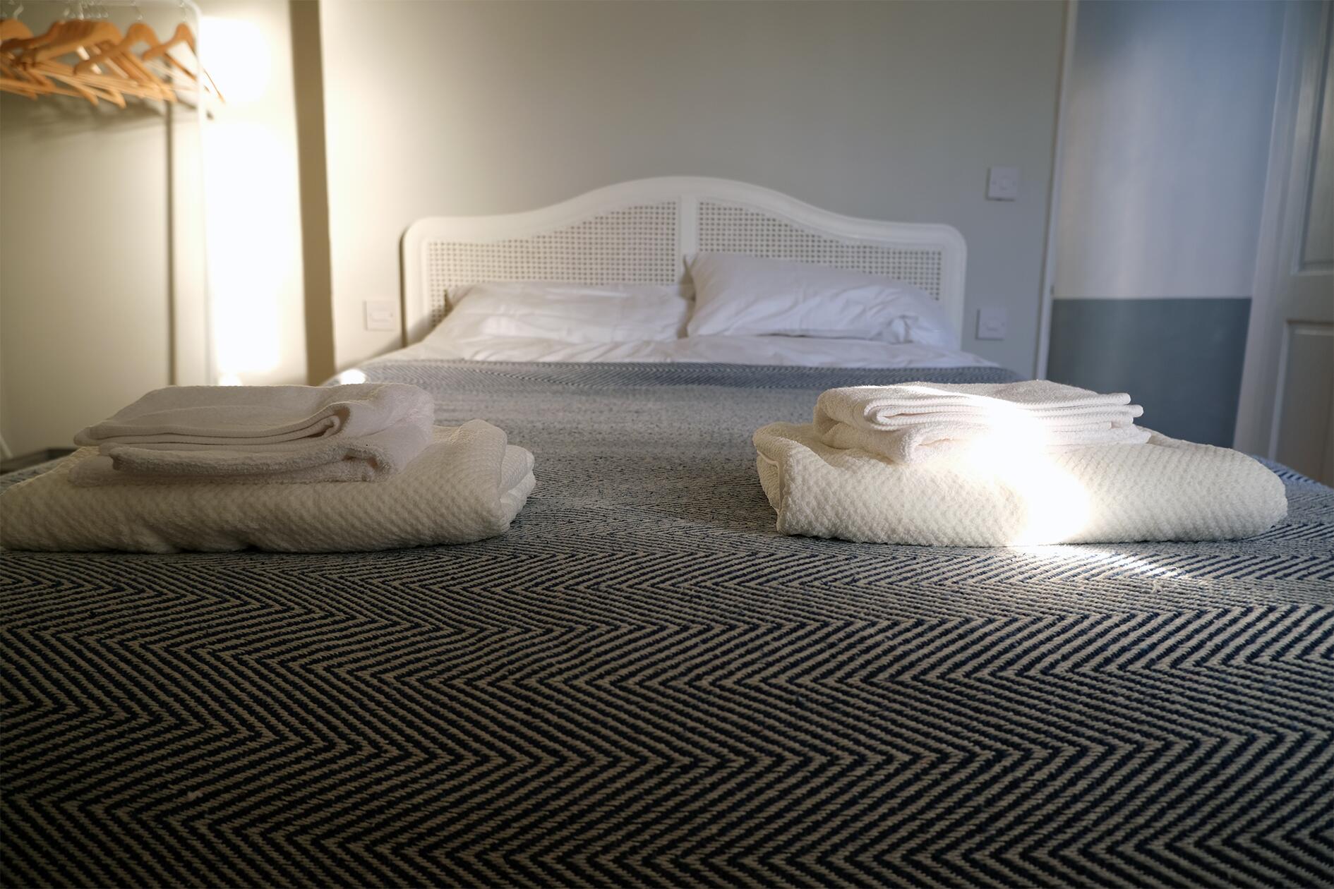 Main bedroom with king-size bed