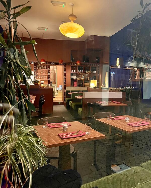 Inside High Dive restaurant