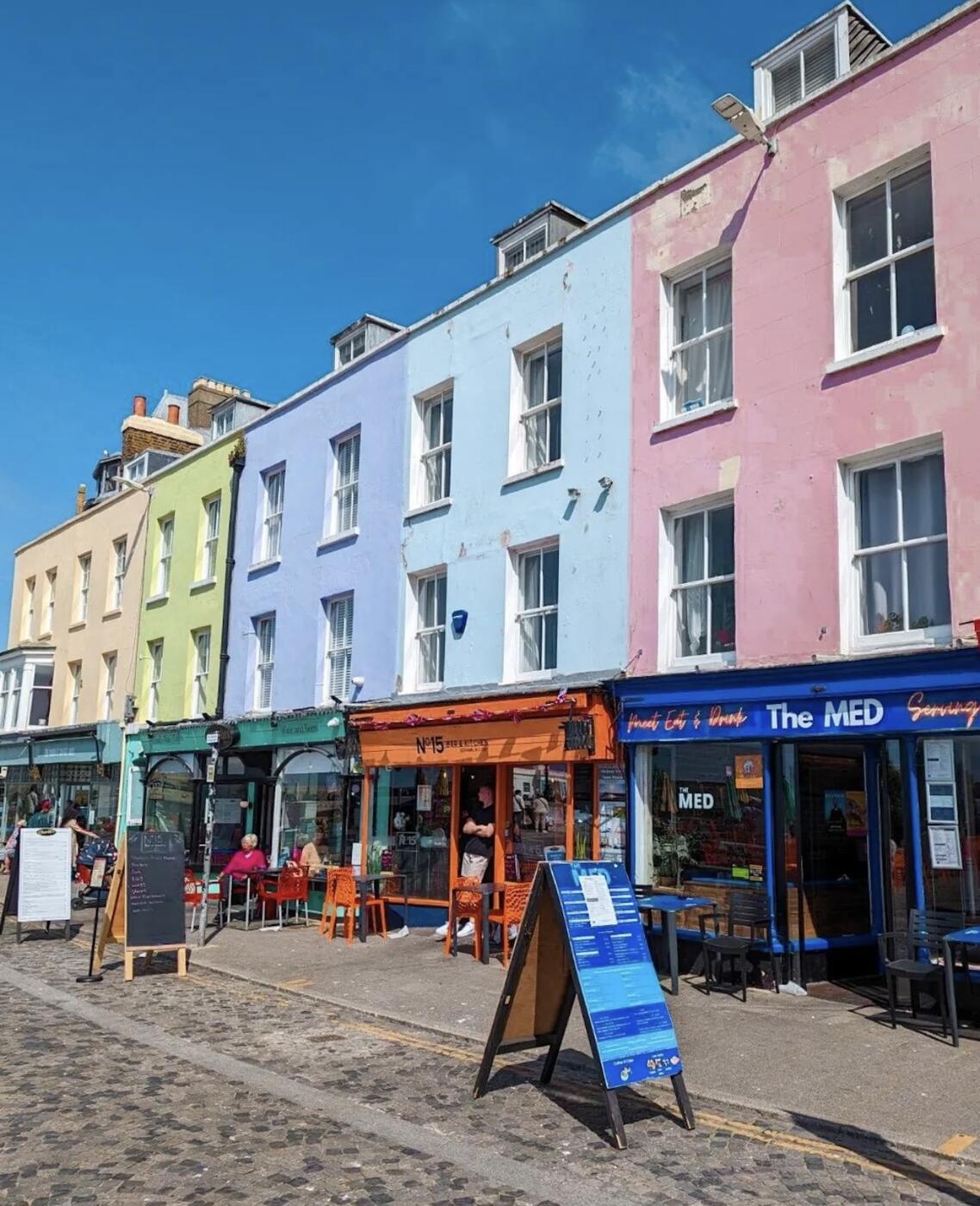 Margate Old Town, a few minutes' walk away
